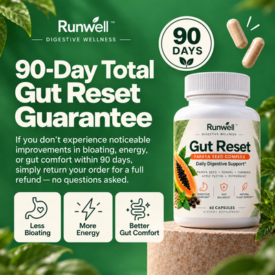 Runwell™ Papaya Seeds – The Complete Gut Reset Formula