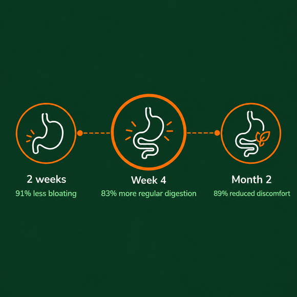 Gut reset results timeline