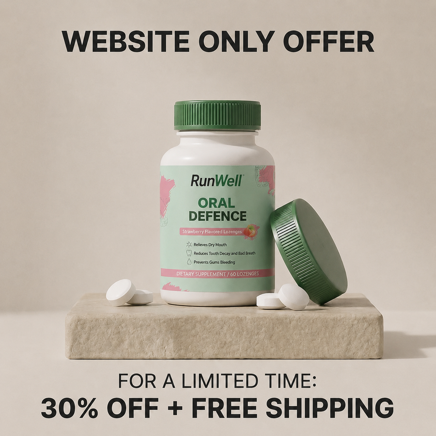 RunWell Oral Defence website offer