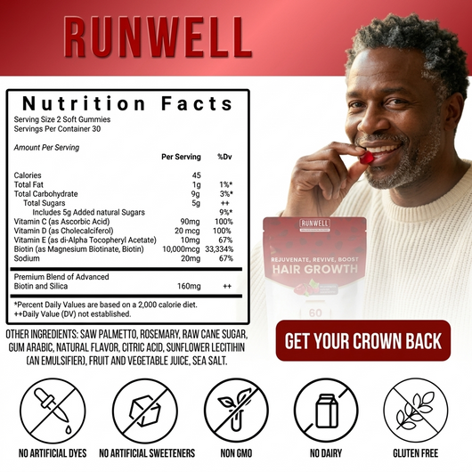 RRB Hair Growth Gummies