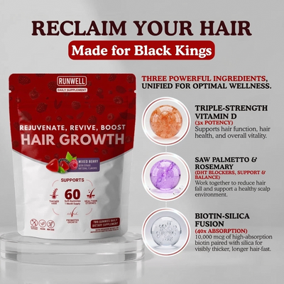RRB Hair Growth Gummies